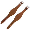 Leather Stirrup Hobble Straps with Stainless Steel Buckle C824293
