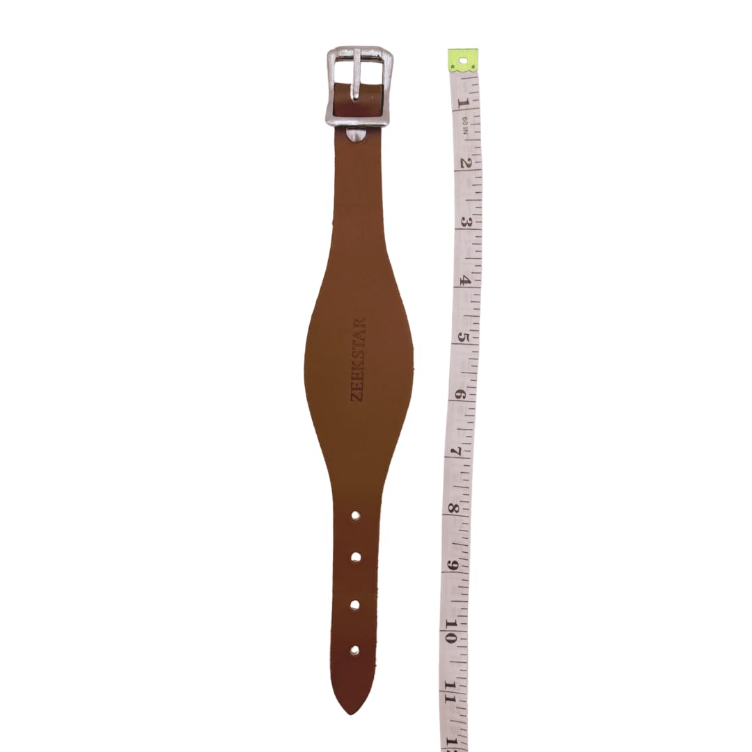 Leather Stirrup Hobble Straps with Stainless Steel Buckle C824293
