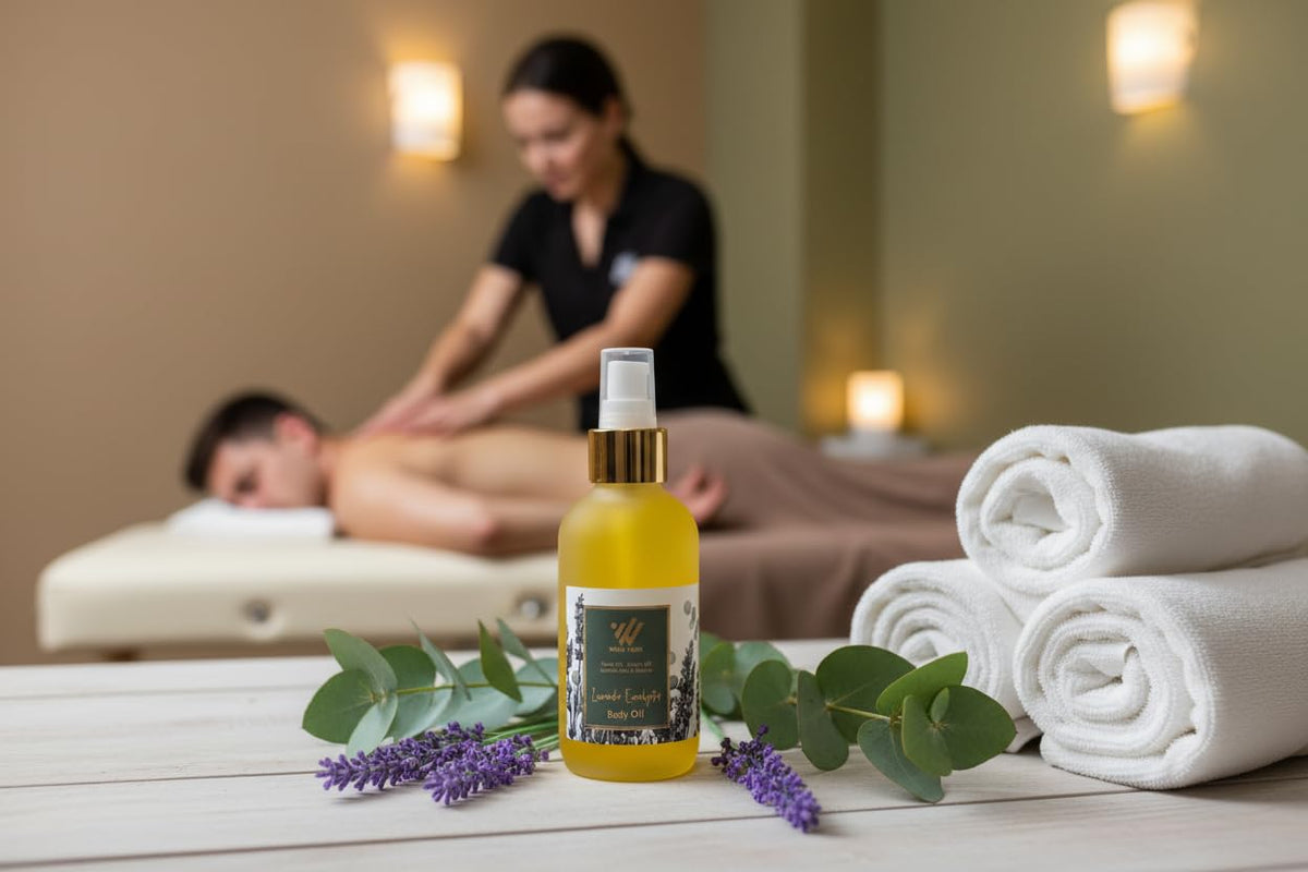 Lavender Eucalyptus Body & Massage Oil 4oz R9822