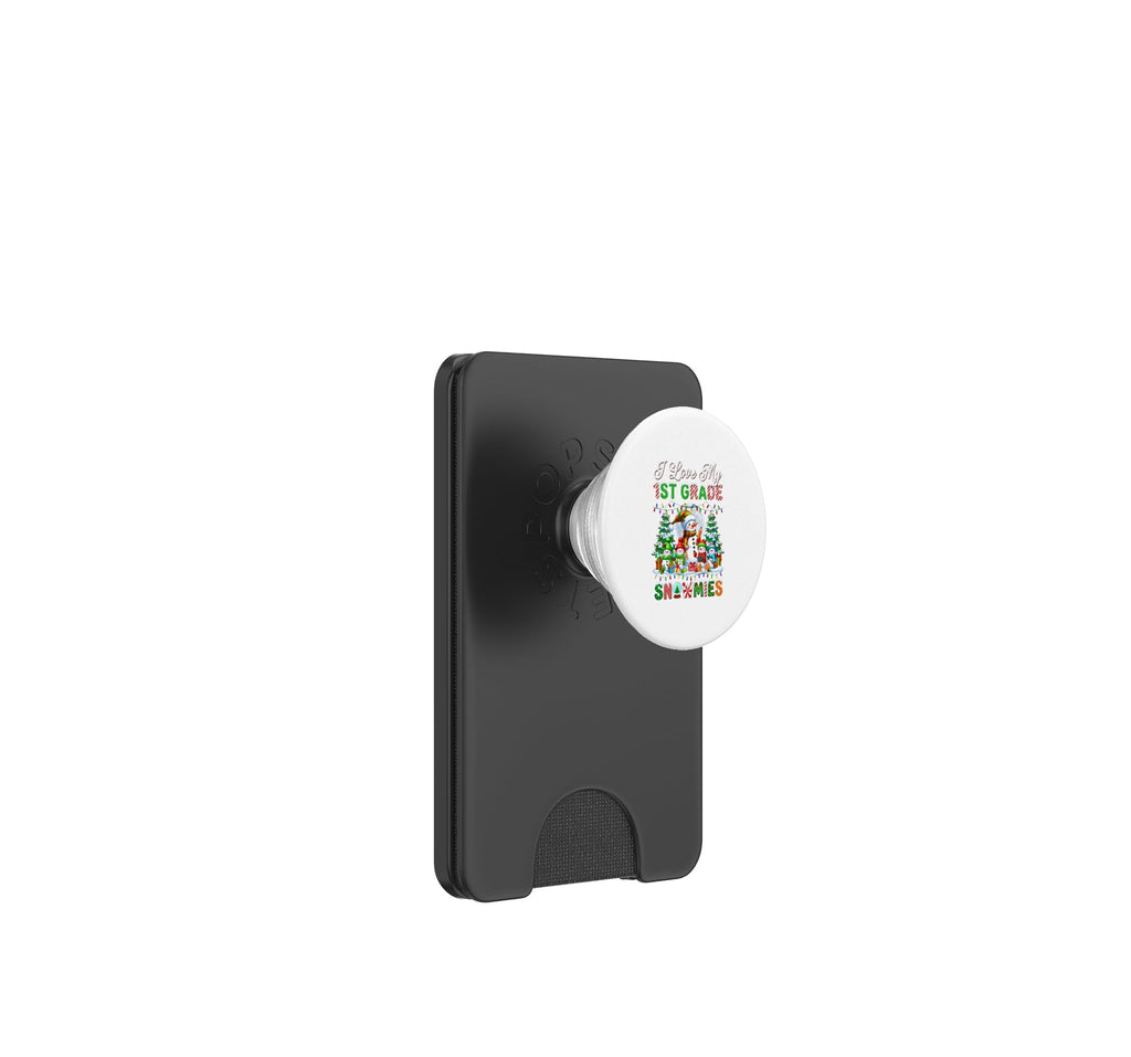 1st Grade Snowmen Teacher Students PopWallet for MagSafe B9474