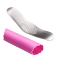 Stainless Steel Garlic Press with Silicone Peeler P4685