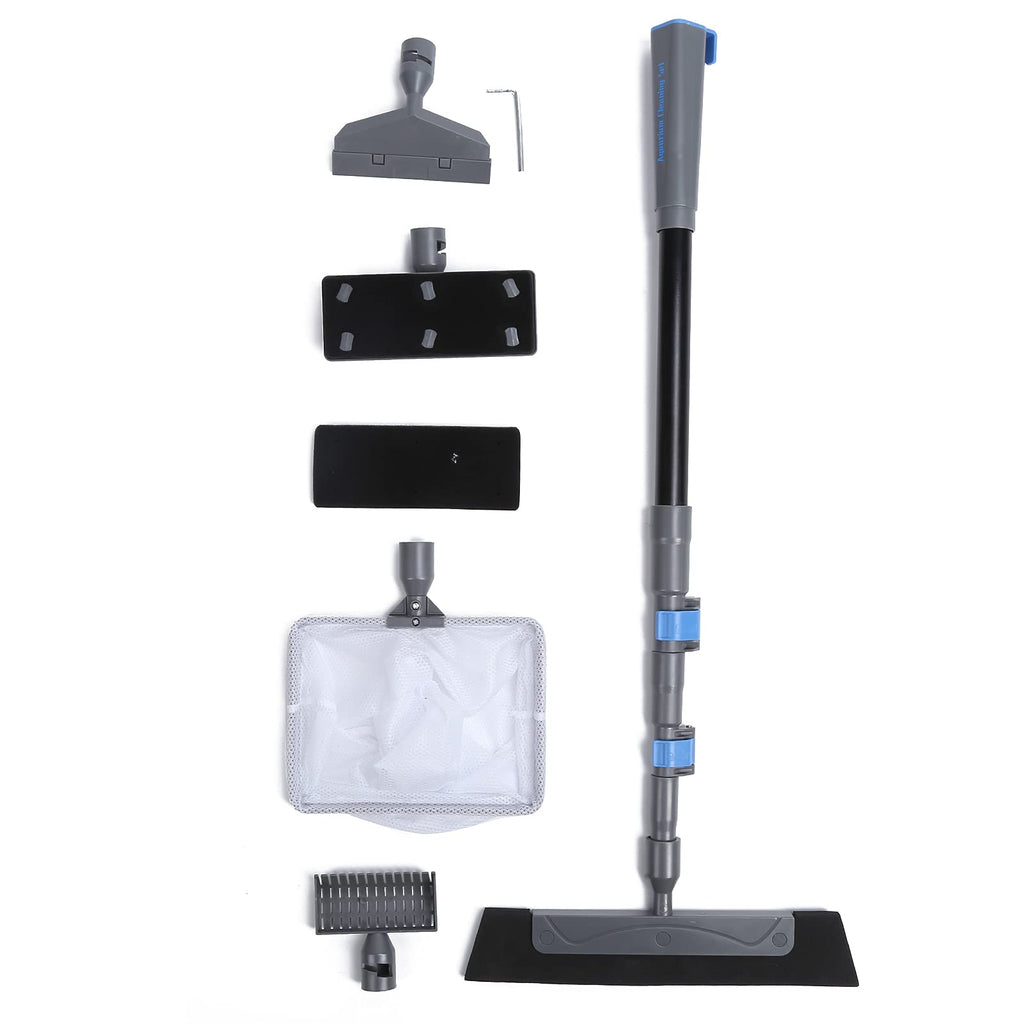 5 in 1 Aquarium Maintenance Kit with Telescopic Brush and Soft Net O552505