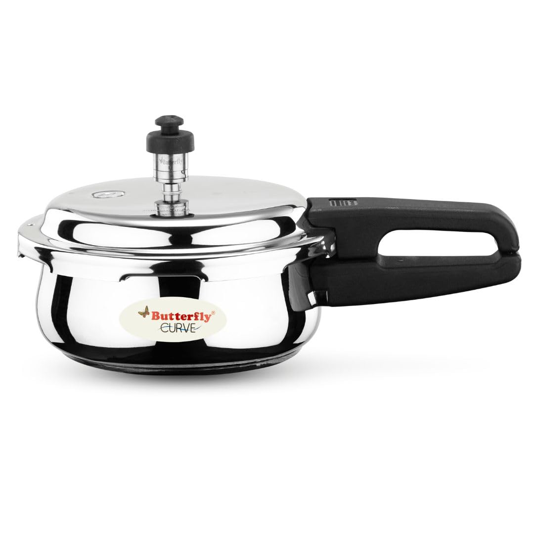 Stainless Steel Pressure Cooker - 2 Litres E80555