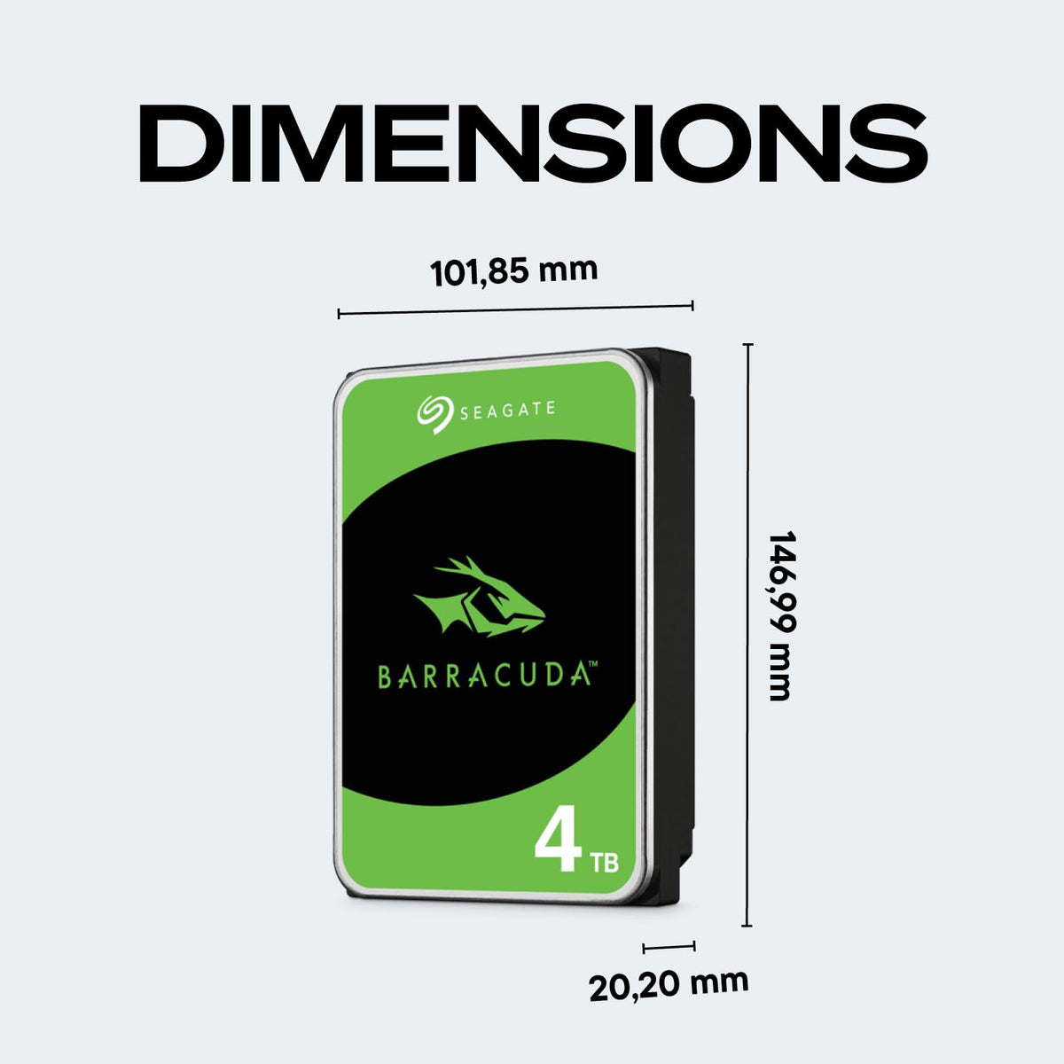 4TB 3.5 Inch Sata Internal Hard Drive P921
