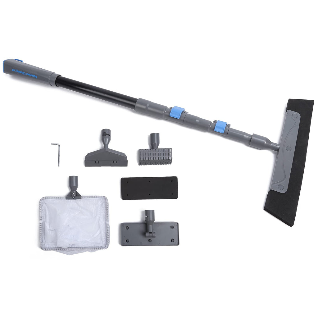 5 in 1 Aquarium Maintenance Kit with Telescopic Brush and Soft Net O552505