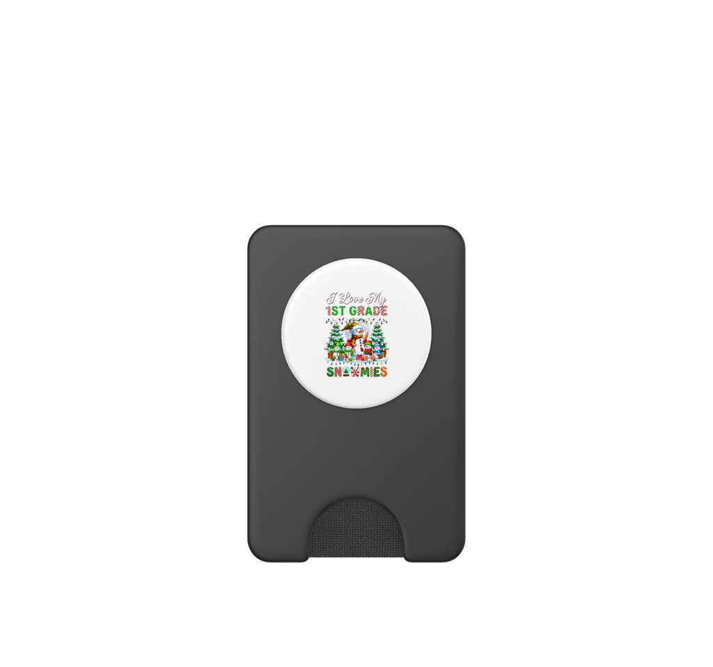 1st Grade Snowmen Teacher Students PopWallet for MagSafe B9474