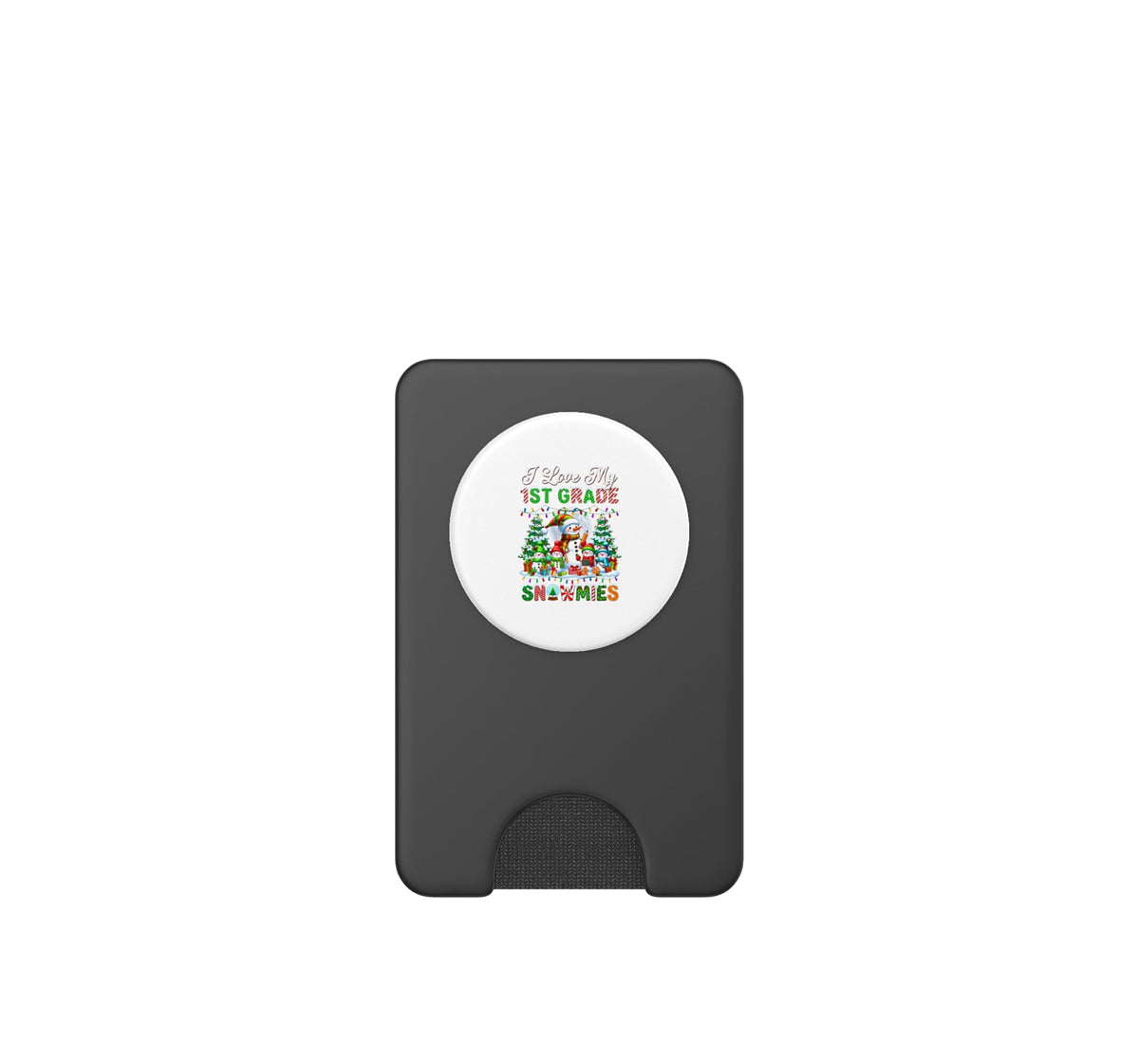 1st Grade Snowmen Teacher Students PopWallet for MagSafe B9474