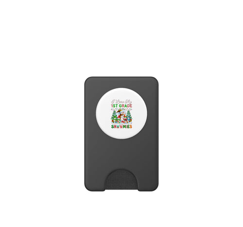 1st Grade Snowmen Teacher Students PopWallet for MagSafe B9474
