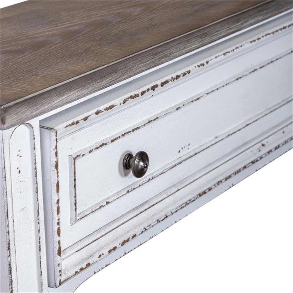 72-Inch Console Table with 3 Drawers and Bottom Shelf H604
