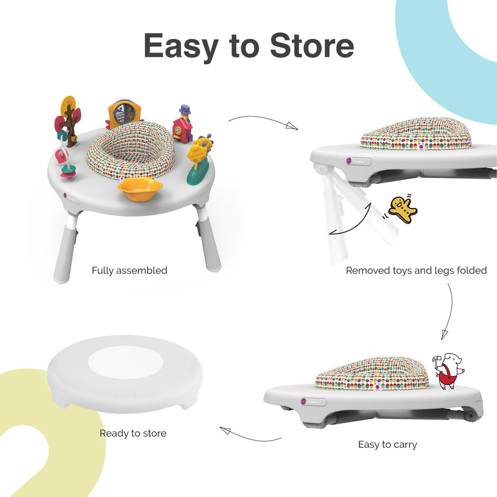 Convertible 3-in-1 Baby Activity Center & Play Table V91666