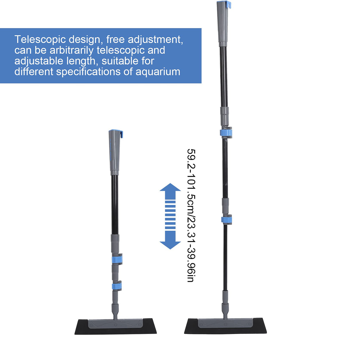 5 in 1 Aquarium Maintenance Kit with Telescopic Brush and Soft Net O552505