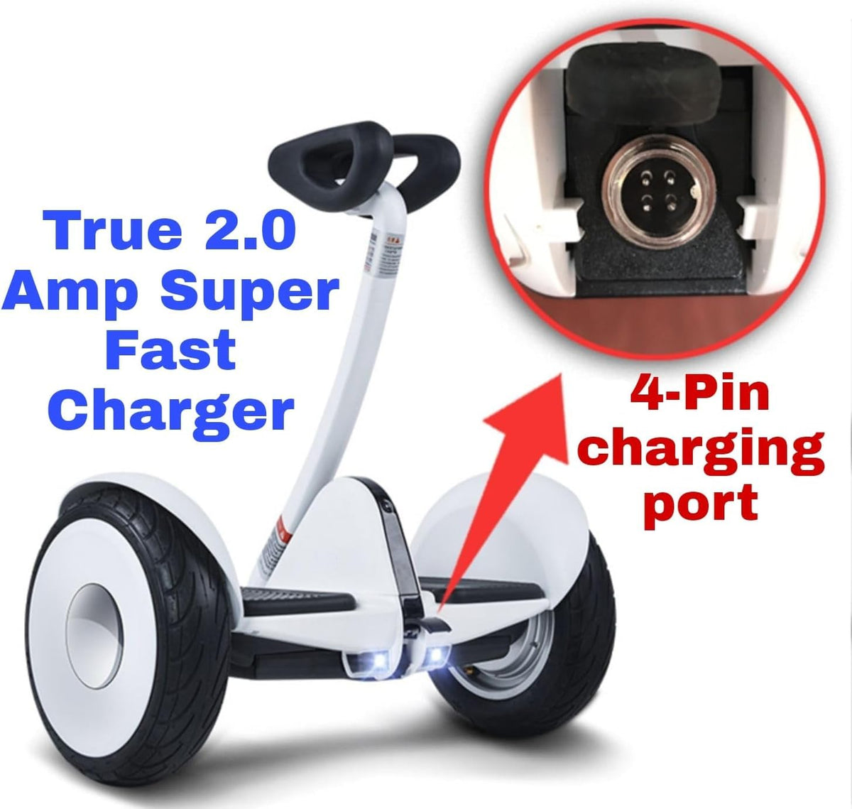 Electric Scooter Charger 63V 2A 4 Prong I1313