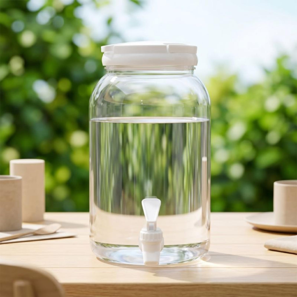 Clear 3.8L Beverage Dispenser with Spigot Q291112