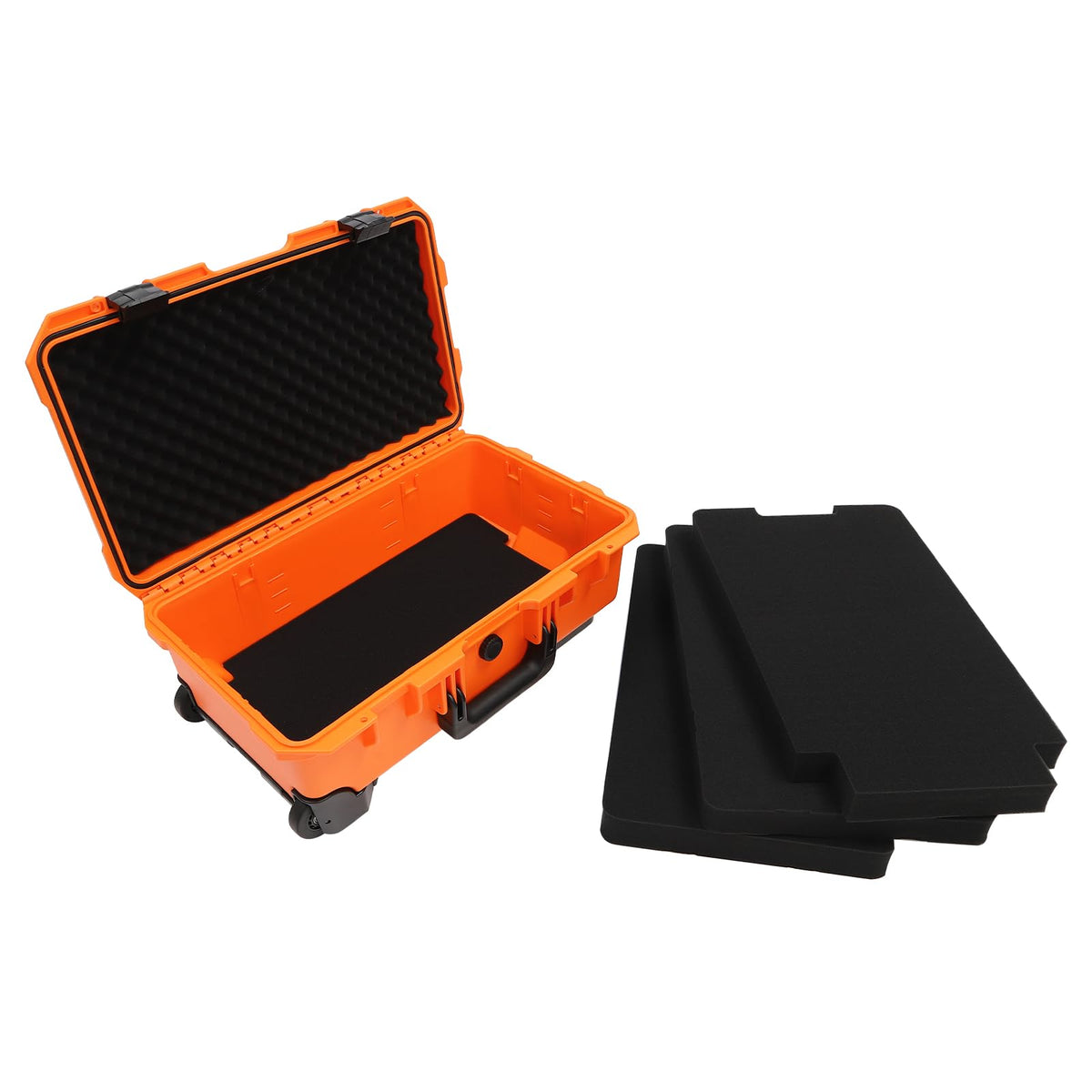 22" Weatherproof Hard Camera Case with Foam C9721