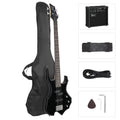 Electric Bass Guitar 4 Strings Black T26299