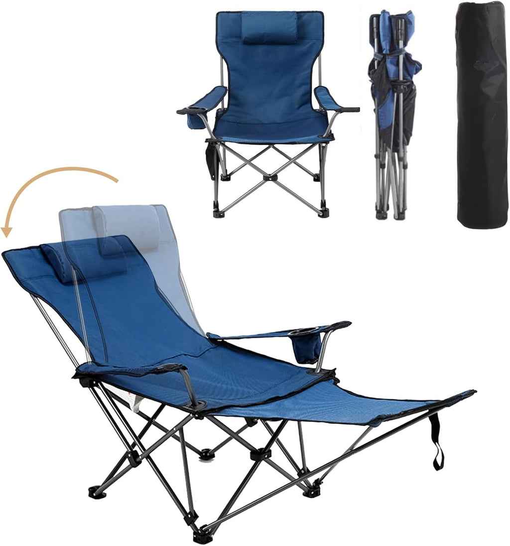Zero Gravity Reclining Folding Chair with Footrest Cup Holder V884671