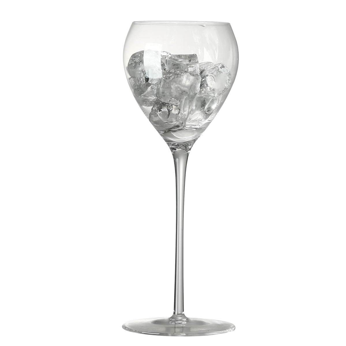 Hand Blown Crystal Cocktail Glasses Set of 6, 5.8Oz Clear T429012