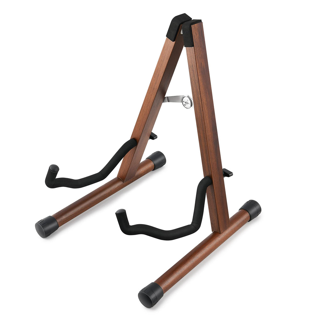 Wooden A Frame Folding Guitar Stand V2842