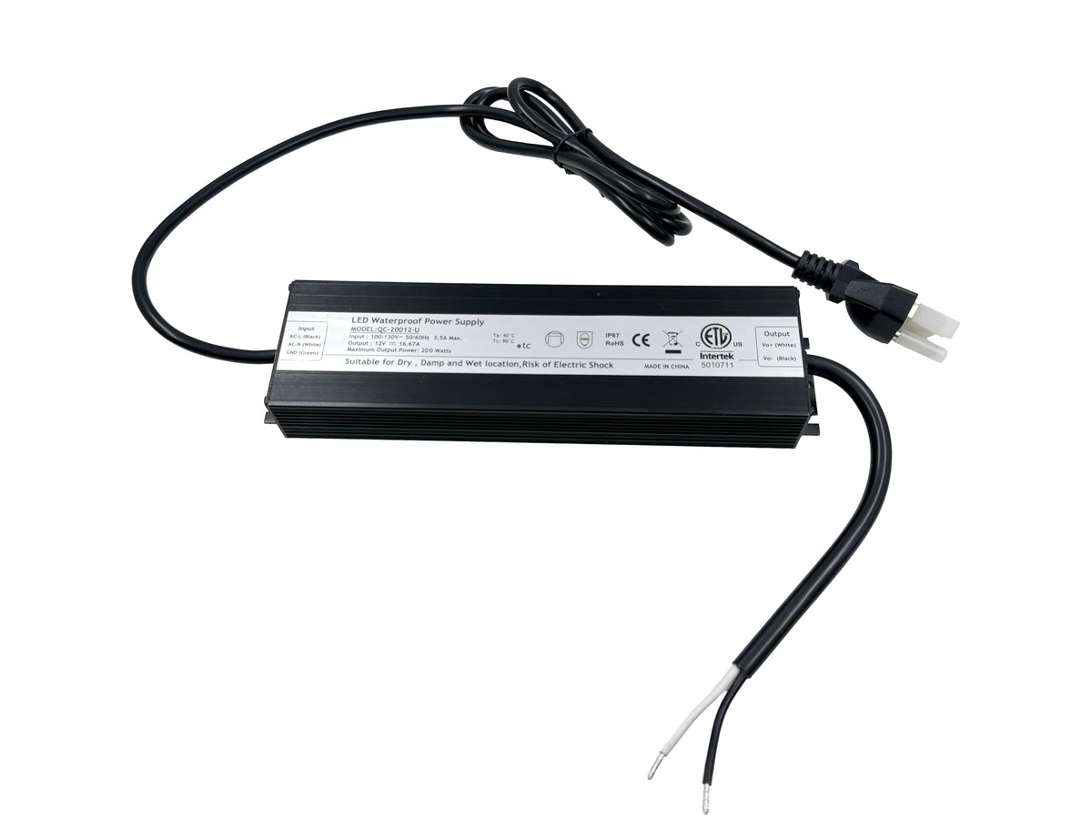 200W 12V DC Waterproof IP67 LED Driver Transformer N171