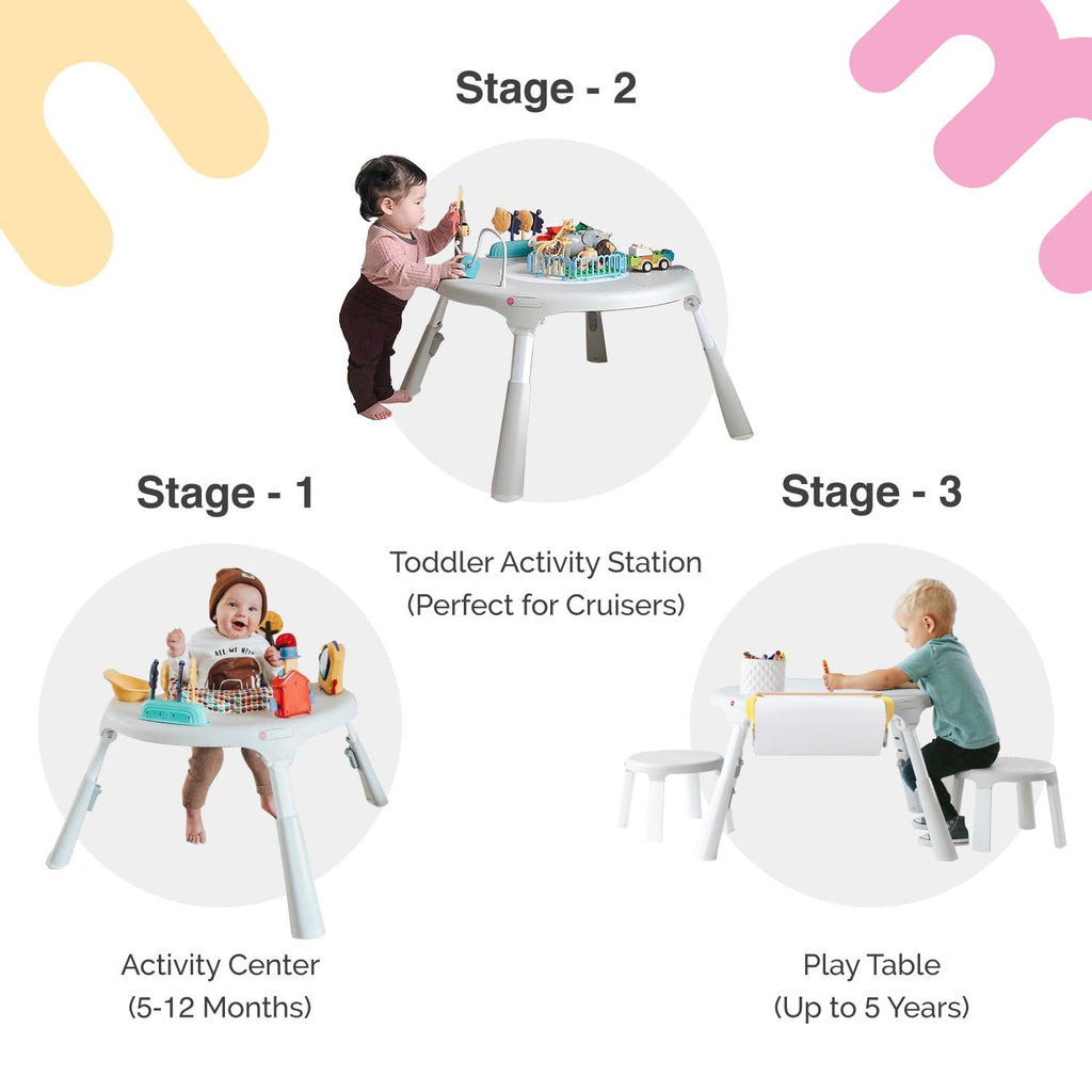 Convertible 3-in-1 Baby Activity Center & Play Table V91666