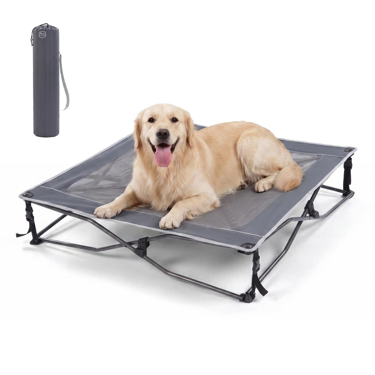 Elevated Cooling Dog Bed with Breathable Mesh A736