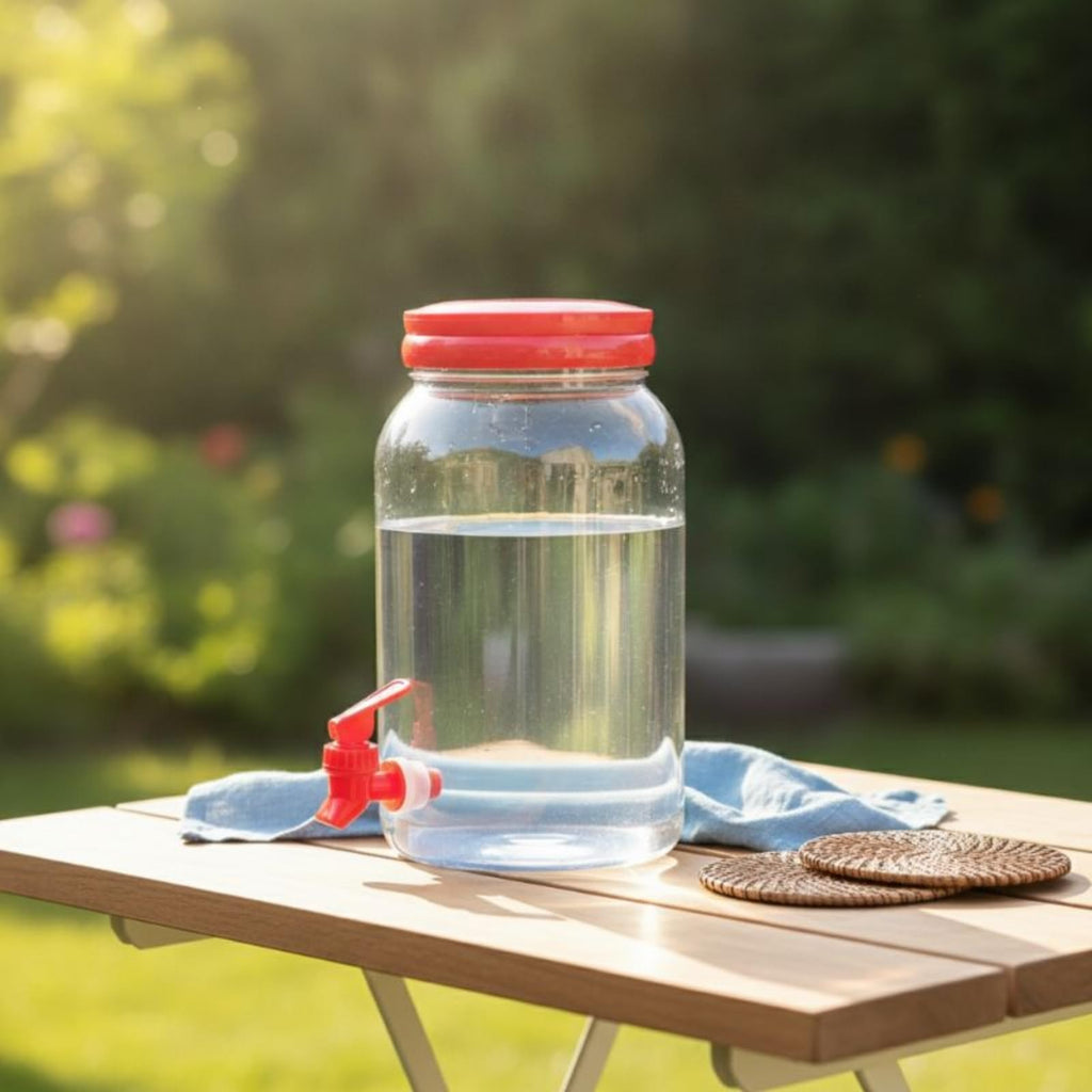 Clear 3.8L Beverage Dispenser with Spigot Q291112