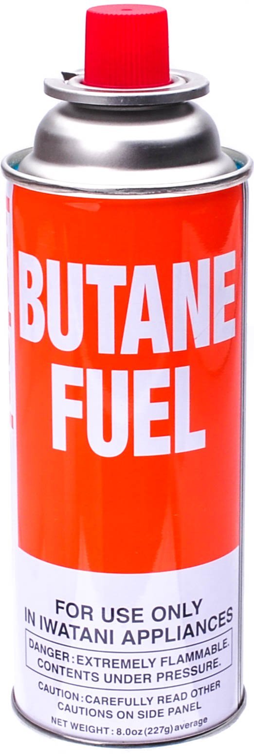 Butane Fuel Canister for Portable Butane Stove, 8-Ounce B524