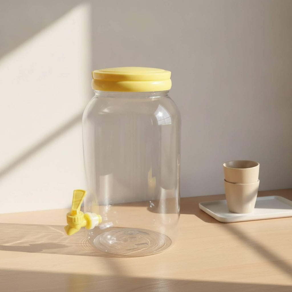 Clear 3.8L Beverage Dispenser with Spigot Q291112