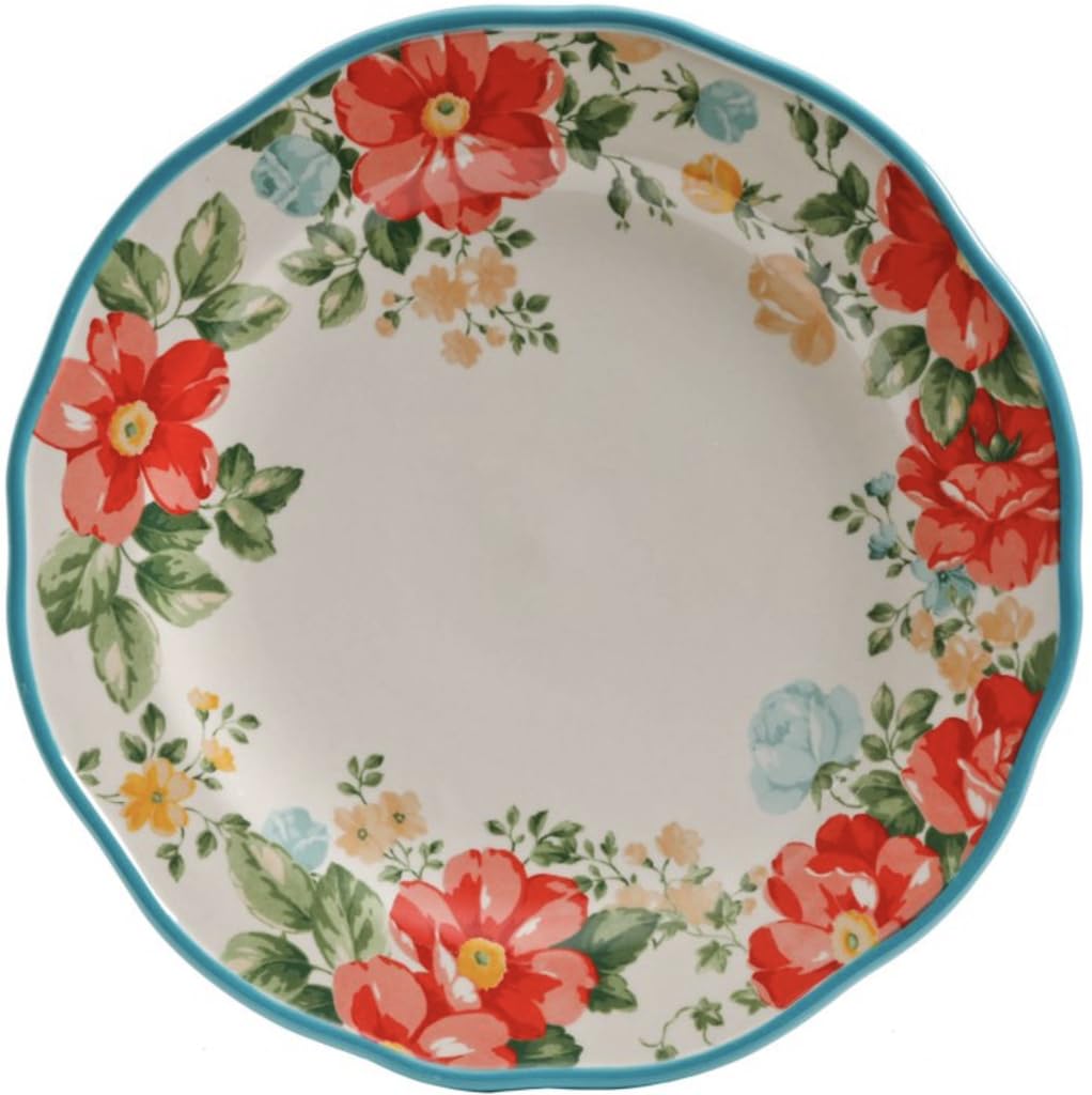 12-Piece Teal Dinnerware Set X558