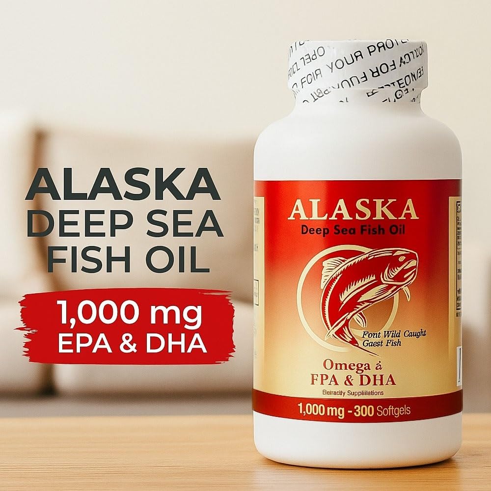 Omega 3 Fish Oil 1000mg 300 Softgels M5632
