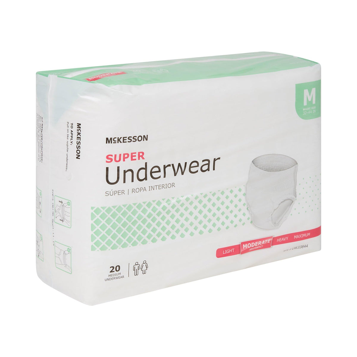 Medium 80 ct Incontinence Underwear S118712