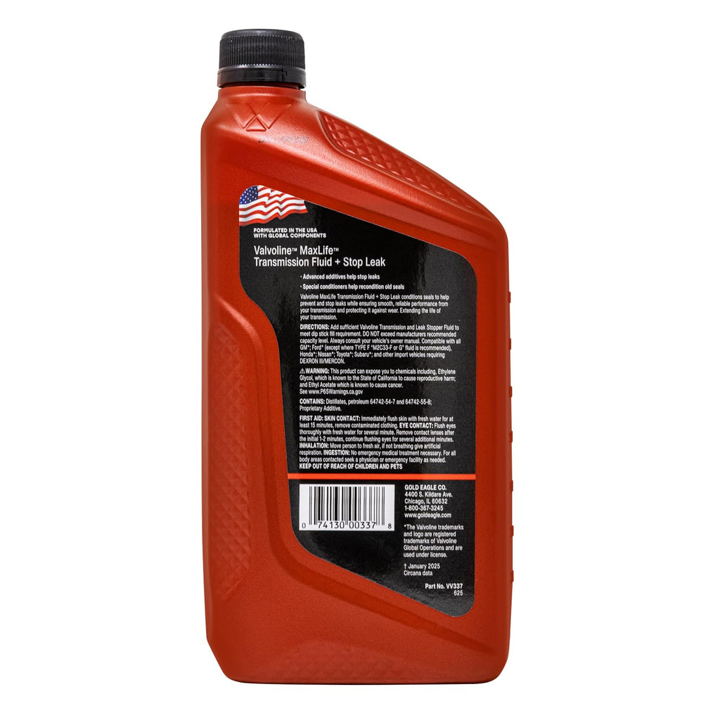 32oz Stop Leak Automatic Transmission Fluid V592