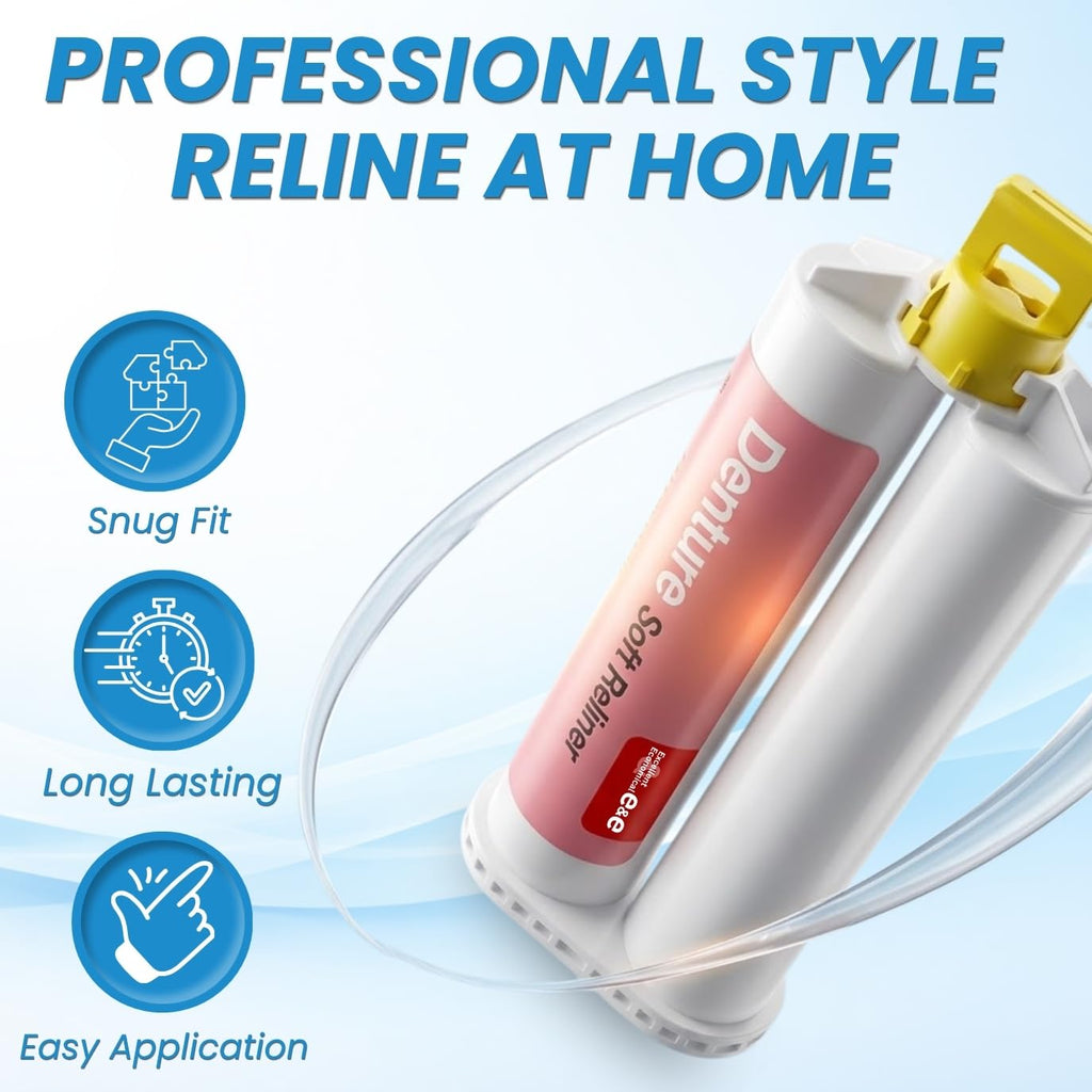 Soft Reline Refill 50ml Cartridge Silicone Cushion N357