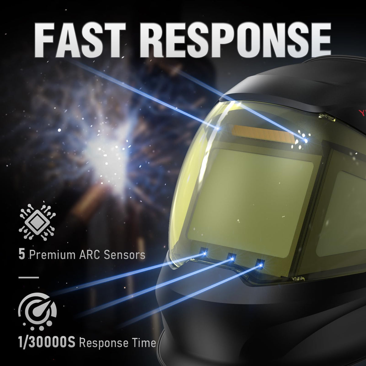 Auto-Shade Welding Helmet R5234
