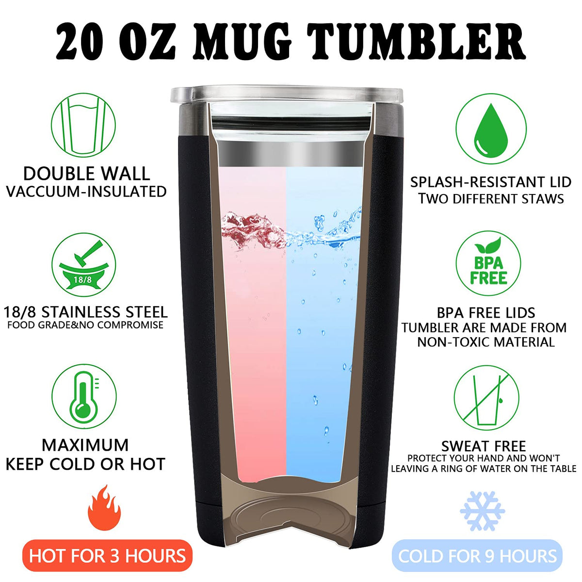 20oz Tumbler Cup J3759
