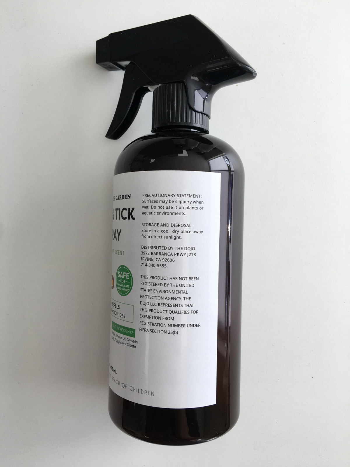 Flea and Tick Spray for Dogs & Cats 16oz Z6463