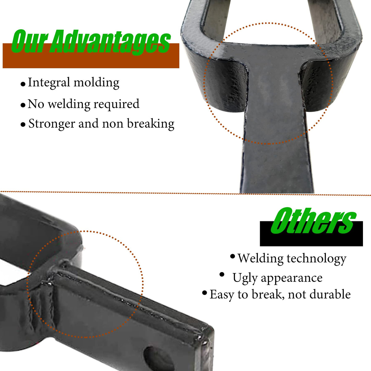Quick Hitch Adapter with Adapter Sleeve Heavy Steel E64419