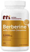 Berberine with Ceylon Cinnamon 2,000 mg 240 Vegetarian Capsules K116