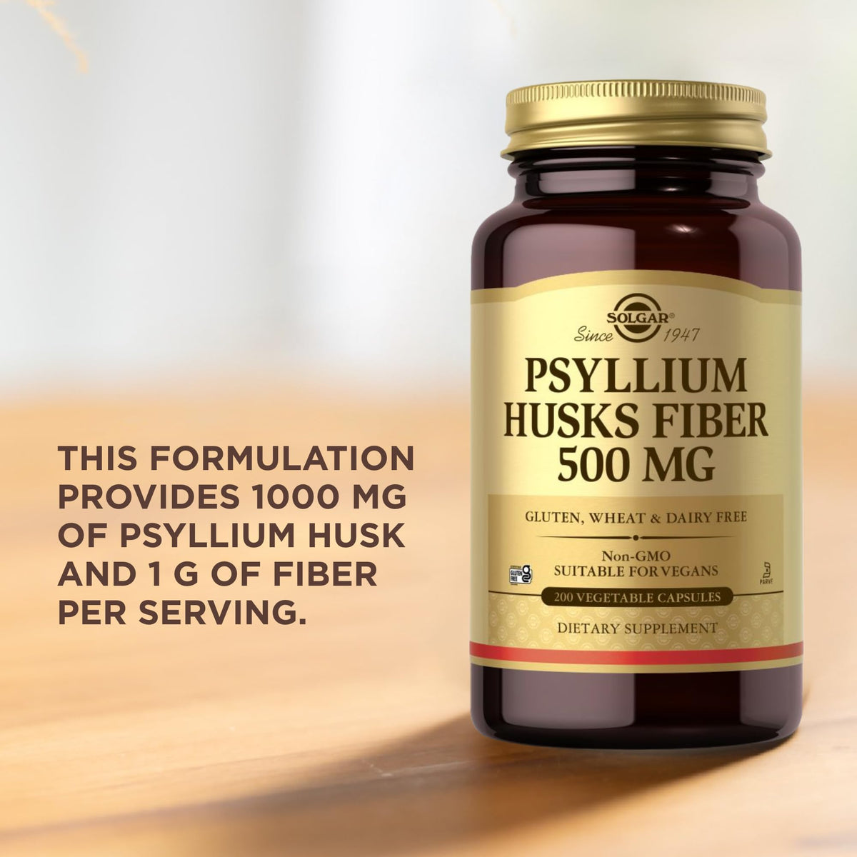 Psyllium Husks Fiber 200 VCaps Y897