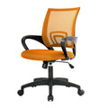 Ergonomic Orange Mesh Office Chair with Lumbar Support E6550