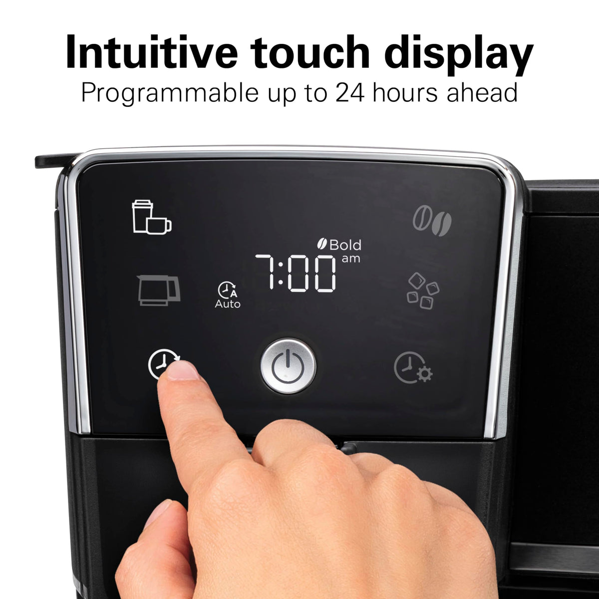 2-Way Drip Coffee Maker & Single Serve Coffee Machine T61611