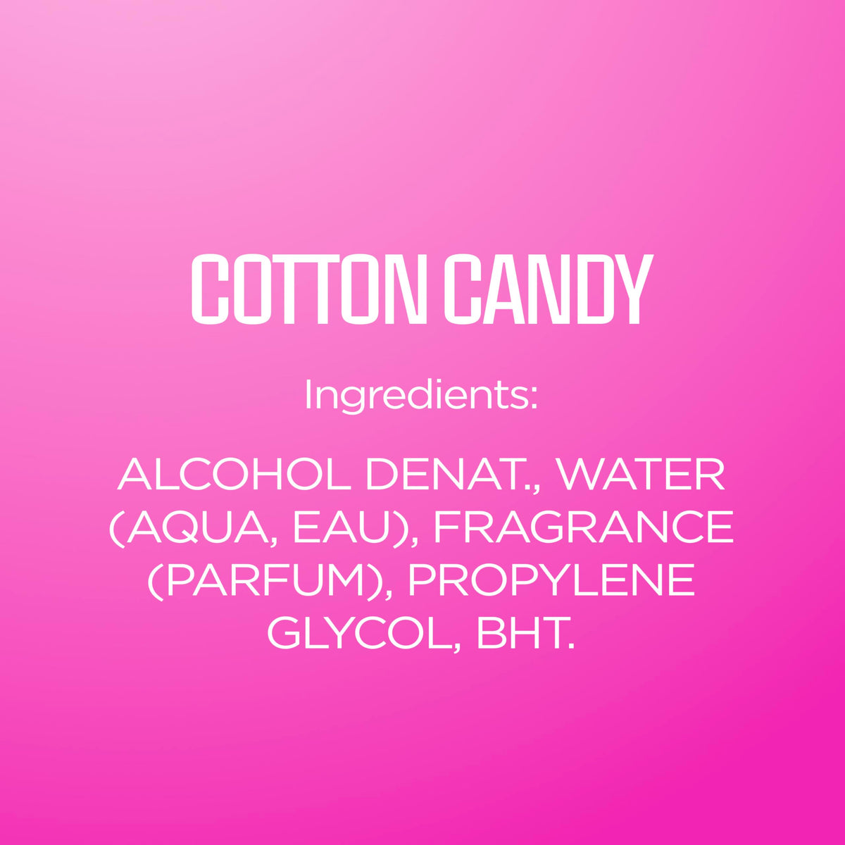 Cotton Candy Body Spray 8 Fluid Ounce V478