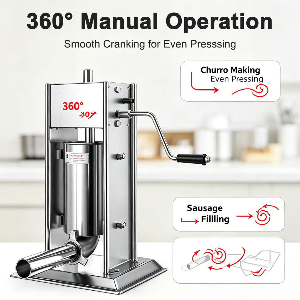 Sausage Stuffer and Churro Machine Combo F73148