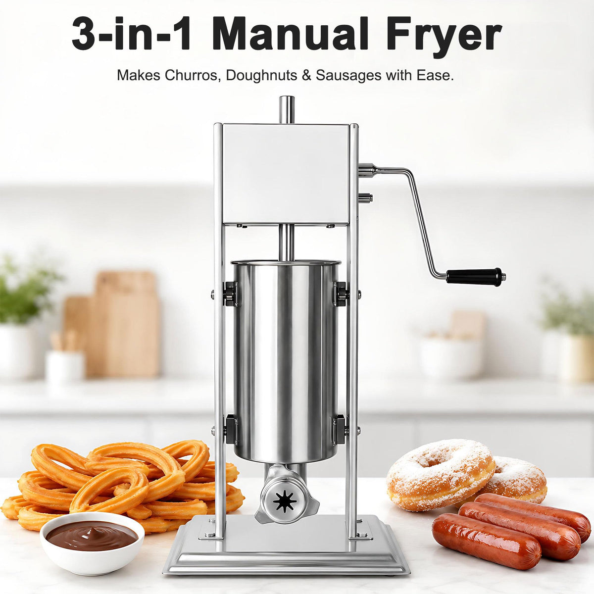 Sausage Stuffer and Churro Machine Combo F73148