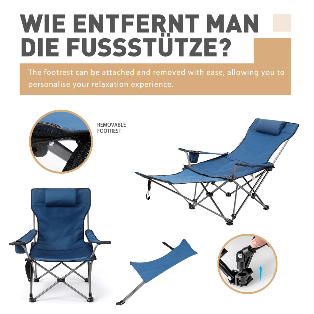 Zero Gravity Reclining Folding Chair with Footrest Cup Holder V884671