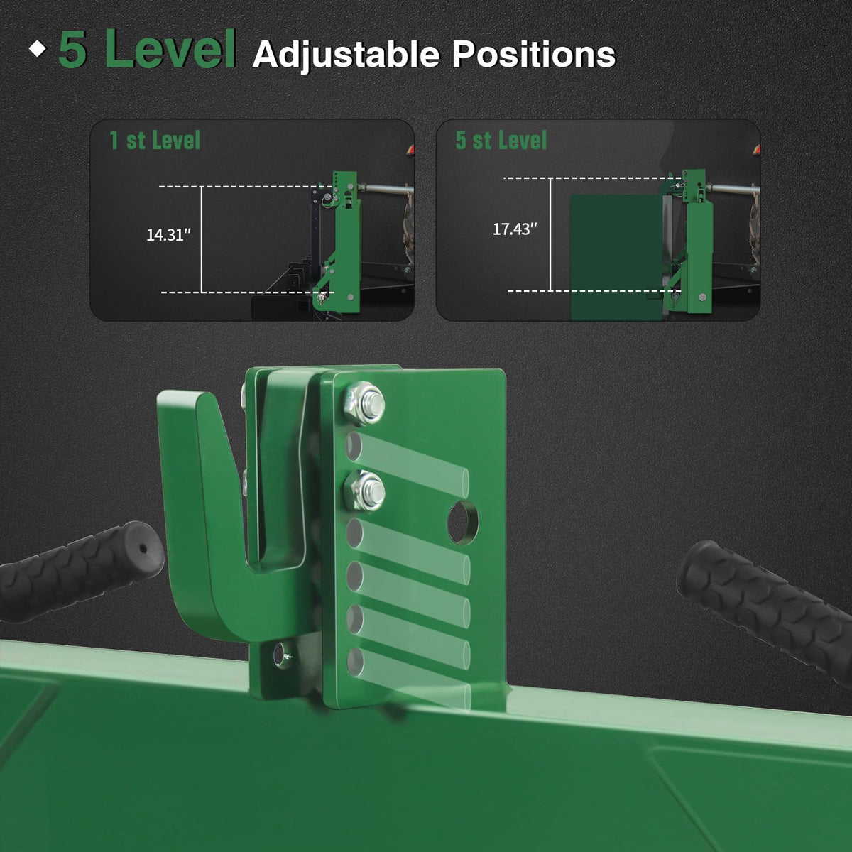 3-Point Quick Hitch with 2" Receiver B5415