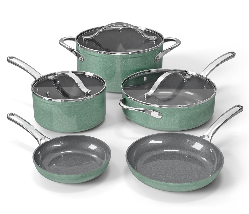 12-Piece Nonstick Ceramic Cookware Set Y660