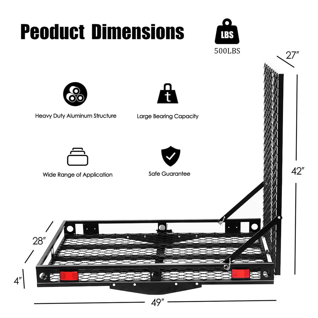Hitch Cargo Carrier with Ramp R225402