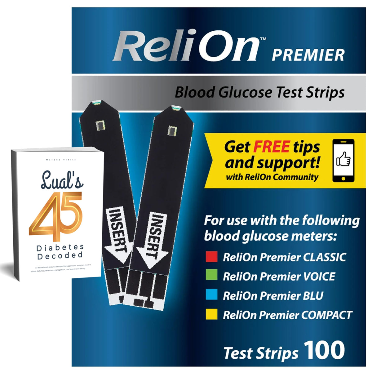 Blood Glucose Test Strips 100 ct K86670