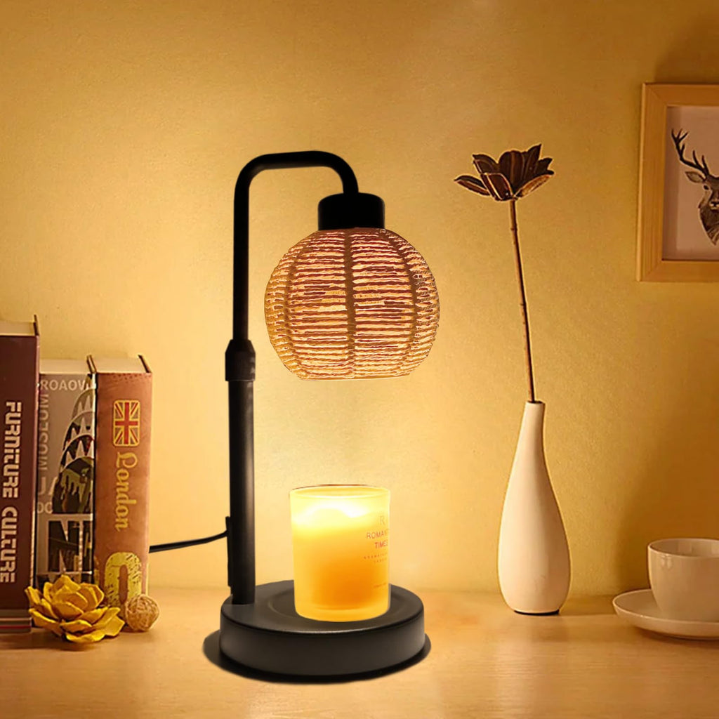 Electric Candle Warmer Lamp with Timer, Adjustable Dimmable M8241